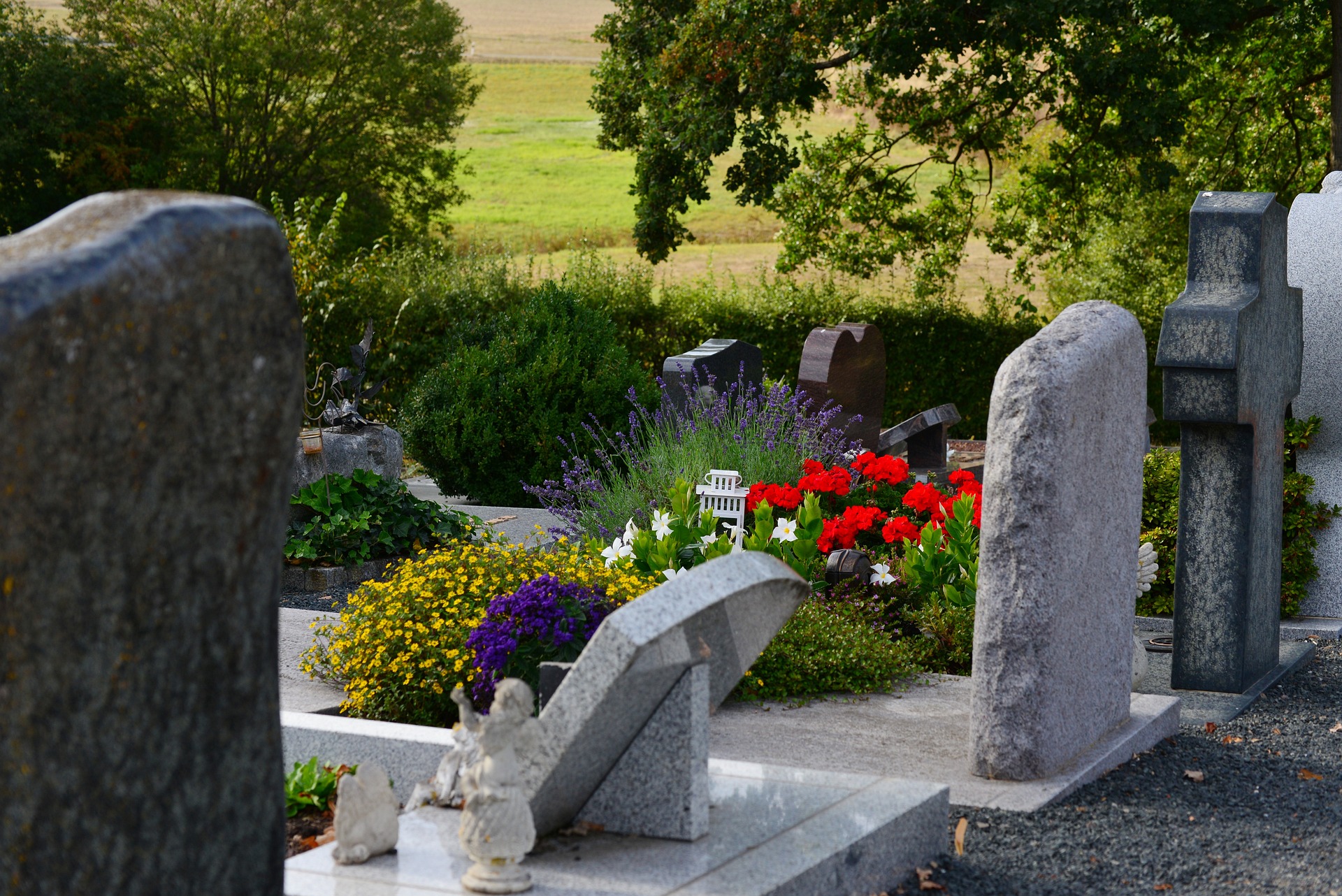 Symbolbild eines Friedhofes